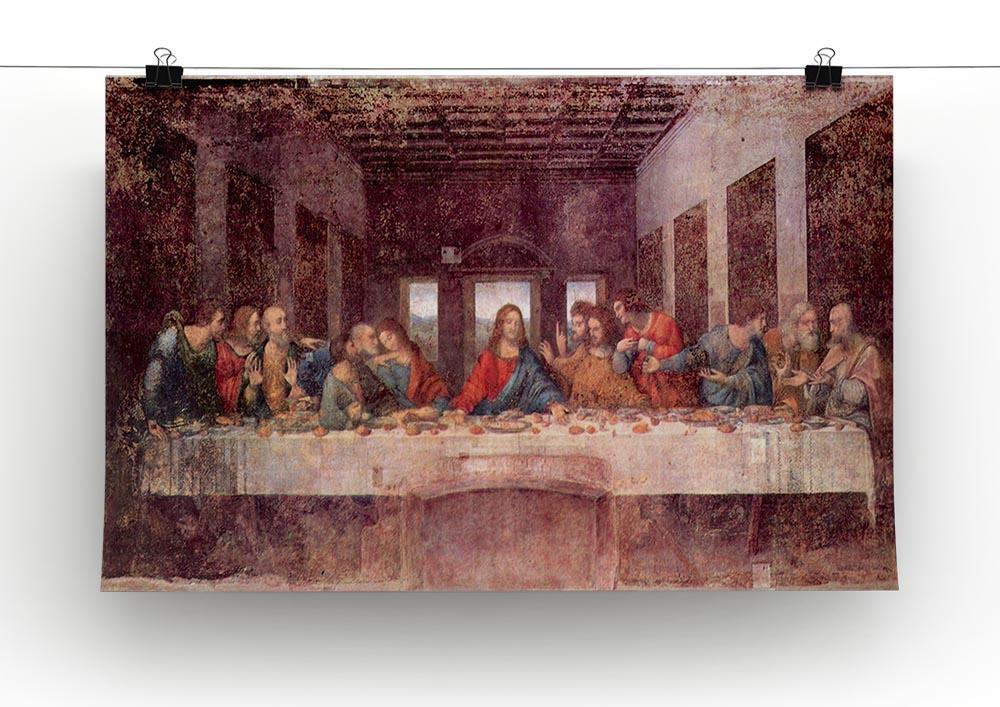 The Last Supper by Da Vinci Canvas Print & Poster - Canvas Art Rocks - 2