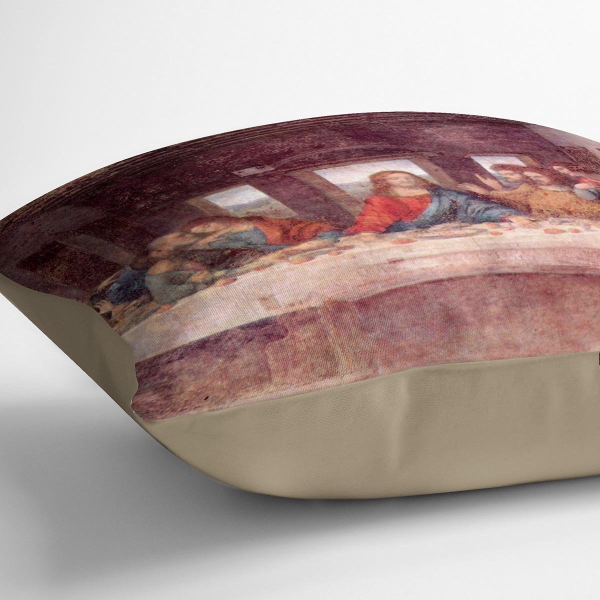 The Last Supper by Da Vinci Throw Pillow
