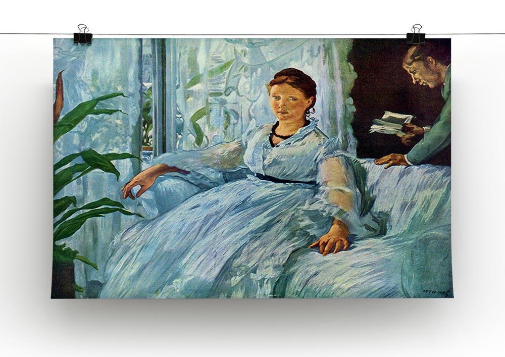 The Lecture by Manet Canvas Print or Poster - Canvas Art Rocks - 2