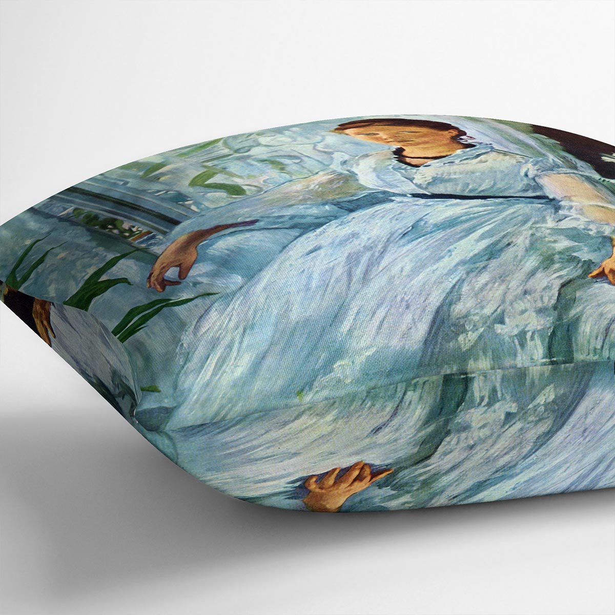 The Lecture by Manet Throw Pillow