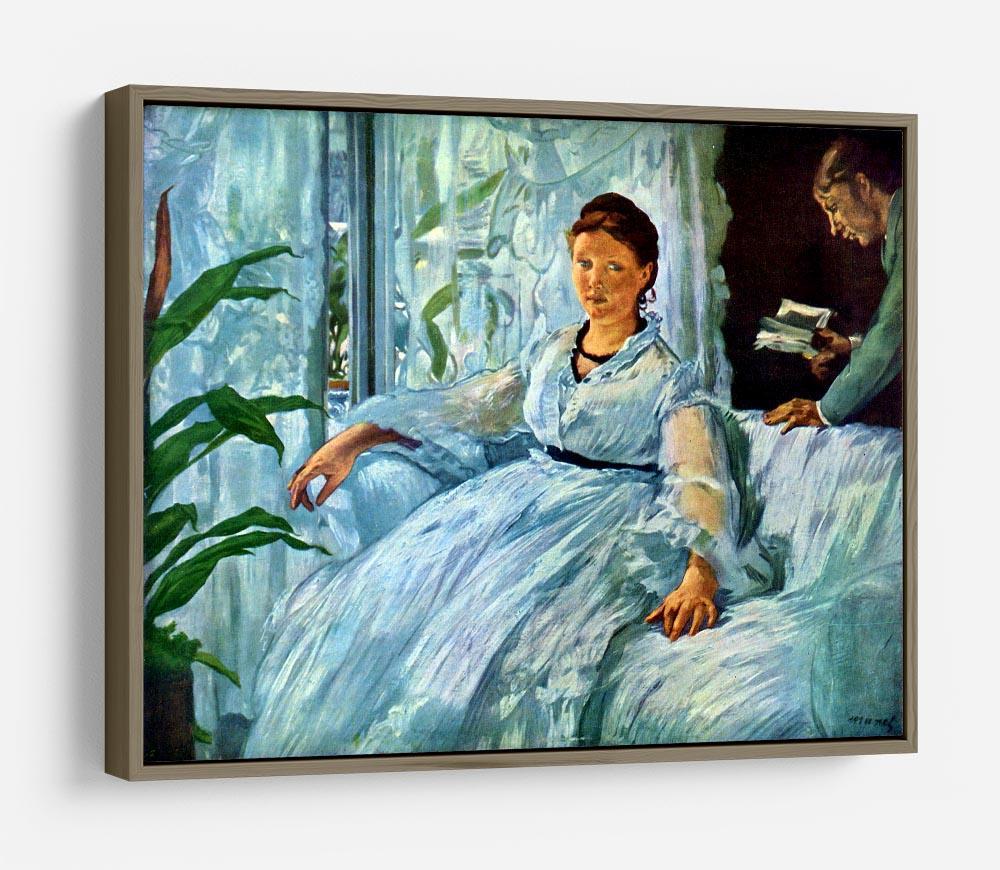 The Lecture by Manet HD Metal Print