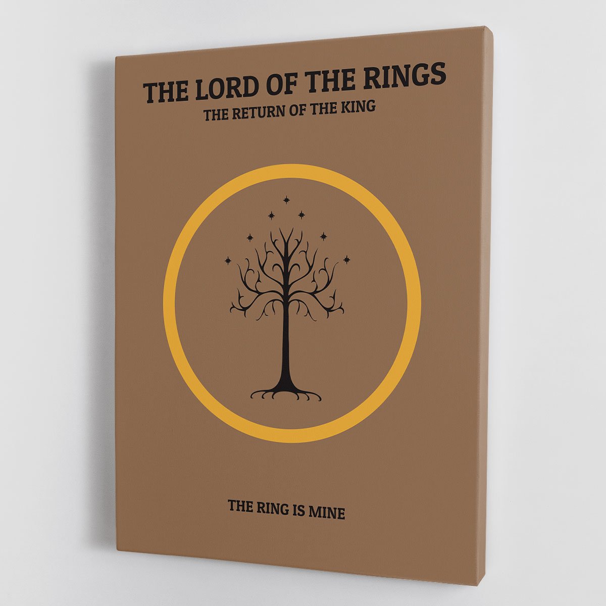 The Lord Of The Rings The Return Of The King Minimal Movie Canvas Print or Poster