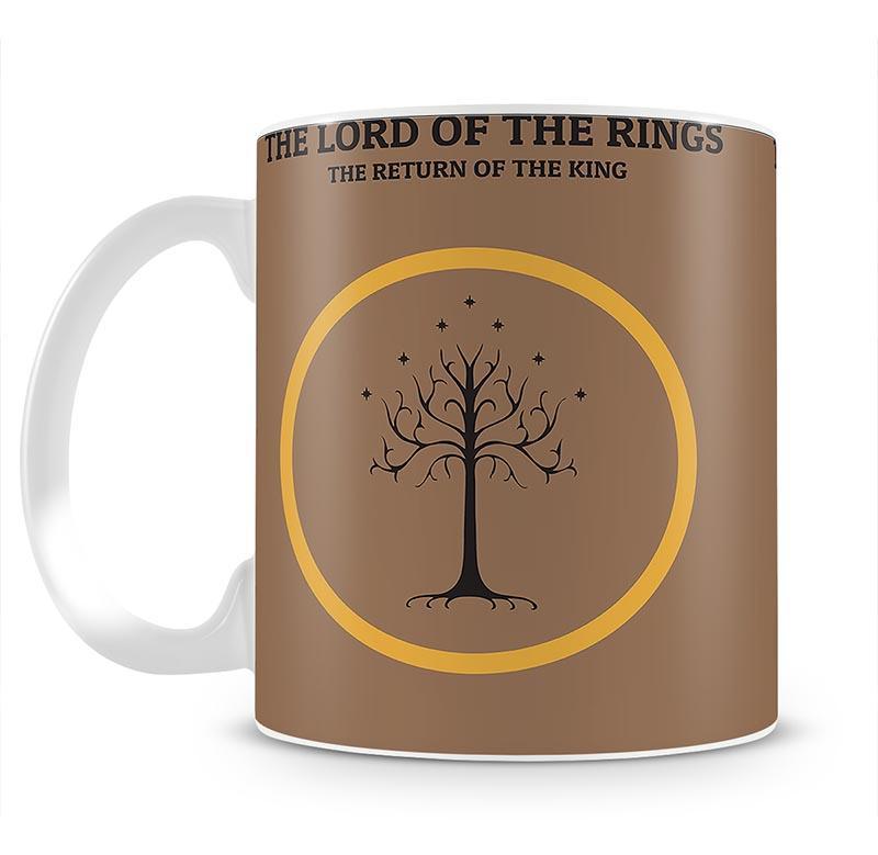 The Lord Of The Rings The Return Of The King Minimal Movie Mug - Canvas Art Rocks - 2