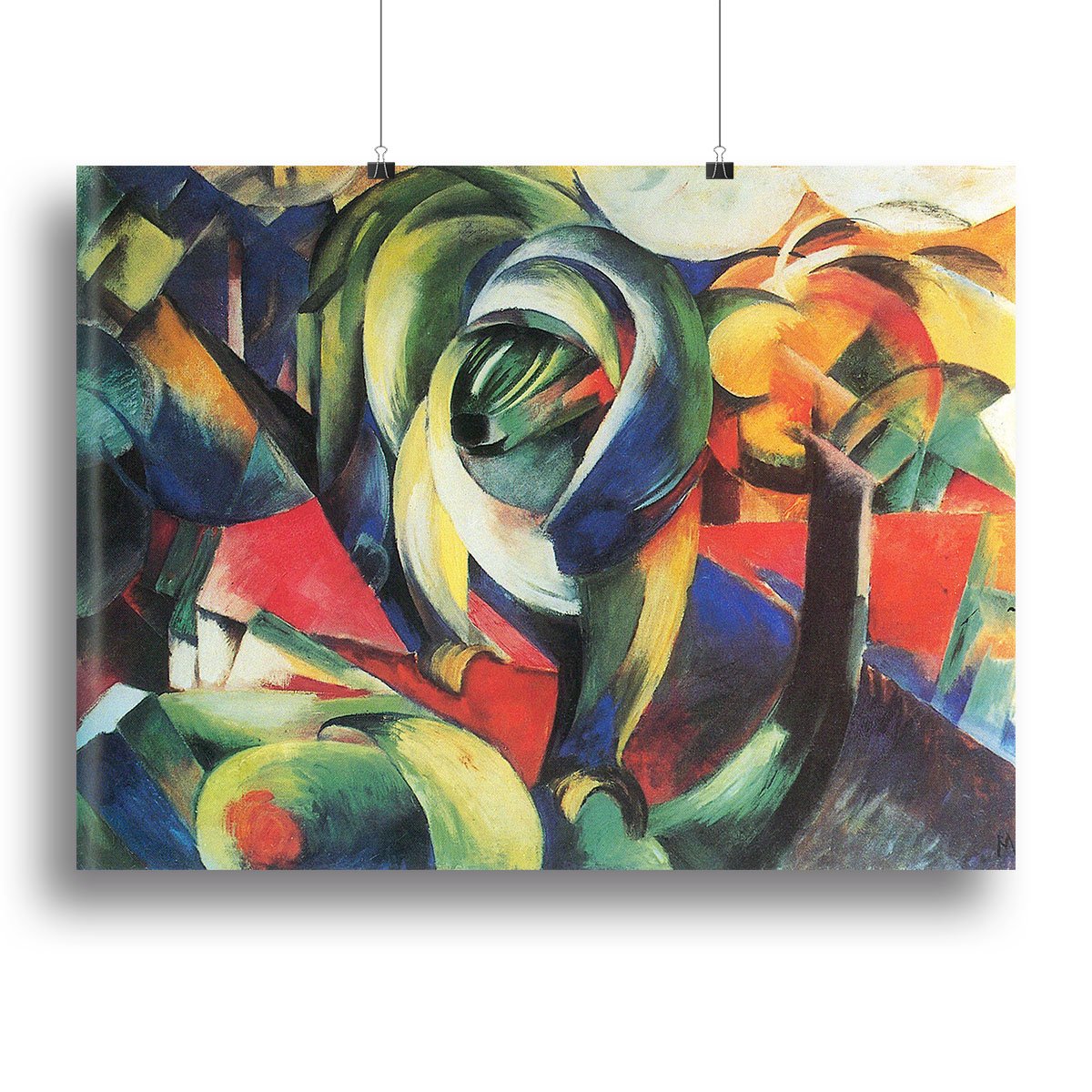 The Mandrill by Franz Marc Canvas Print or Poster