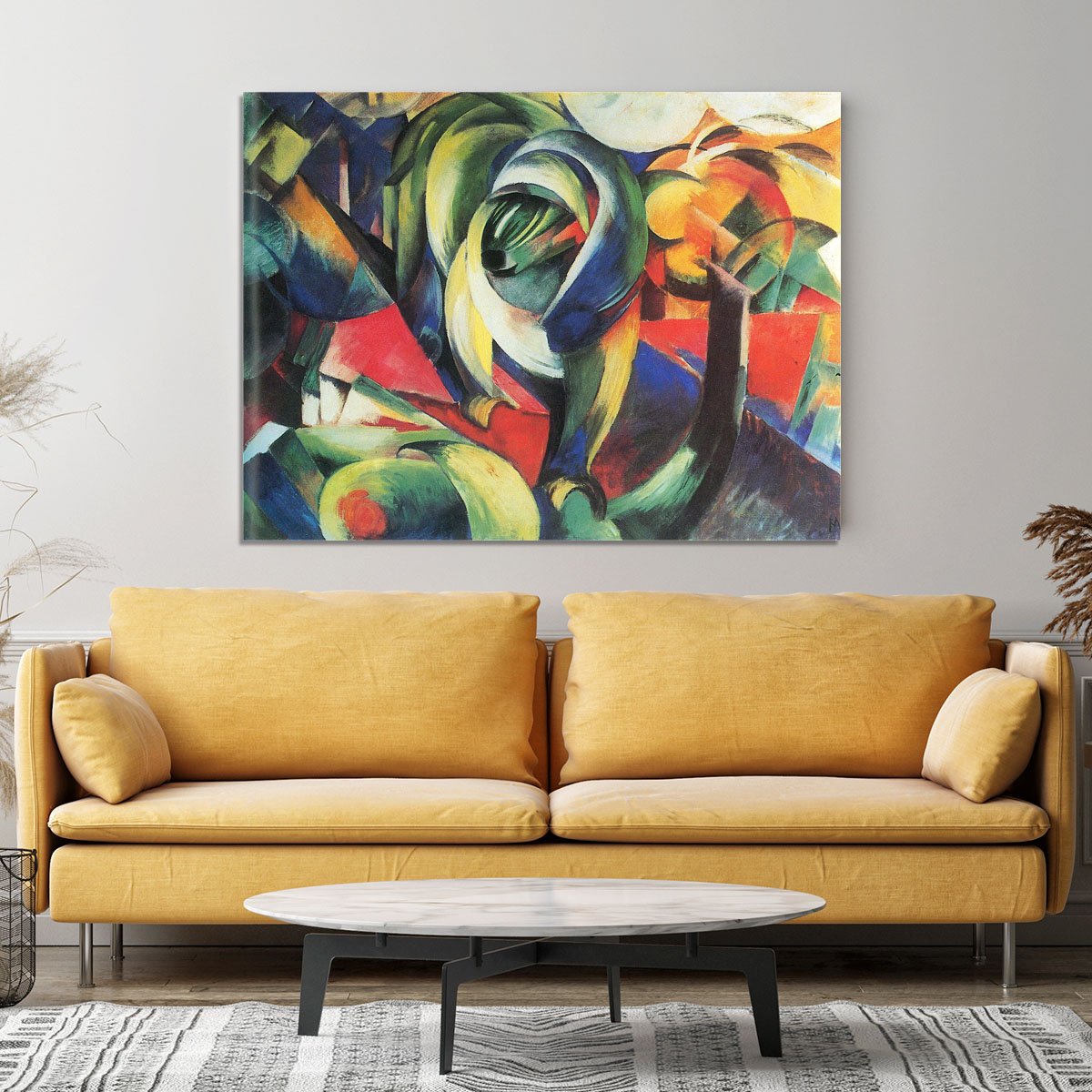 The Mandrill by Franz Marc Canvas Print or Poster