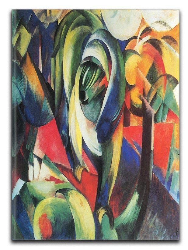 The Mandrill by Franz Marc Canvas Print or Poster  - Canvas Art Rocks - 1