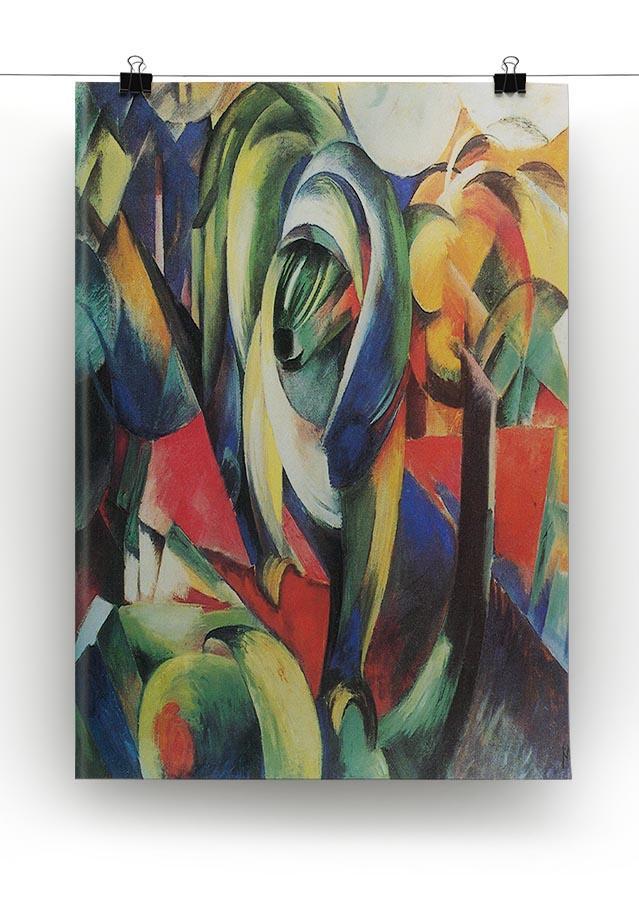 The Mandrill by Franz Marc Canvas Print or Poster - Canvas Art Rocks - 2
