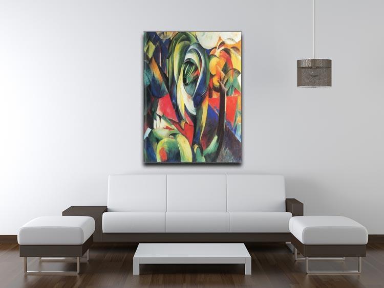 The Mandrill by Franz Marc Canvas Print or Poster - Canvas Art Rocks - 4