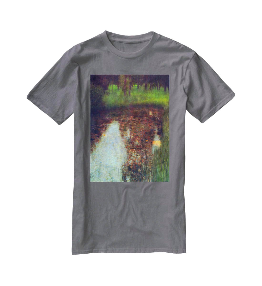 The Marsh by Klimt T-Shirt - Canvas Art Rocks - 3