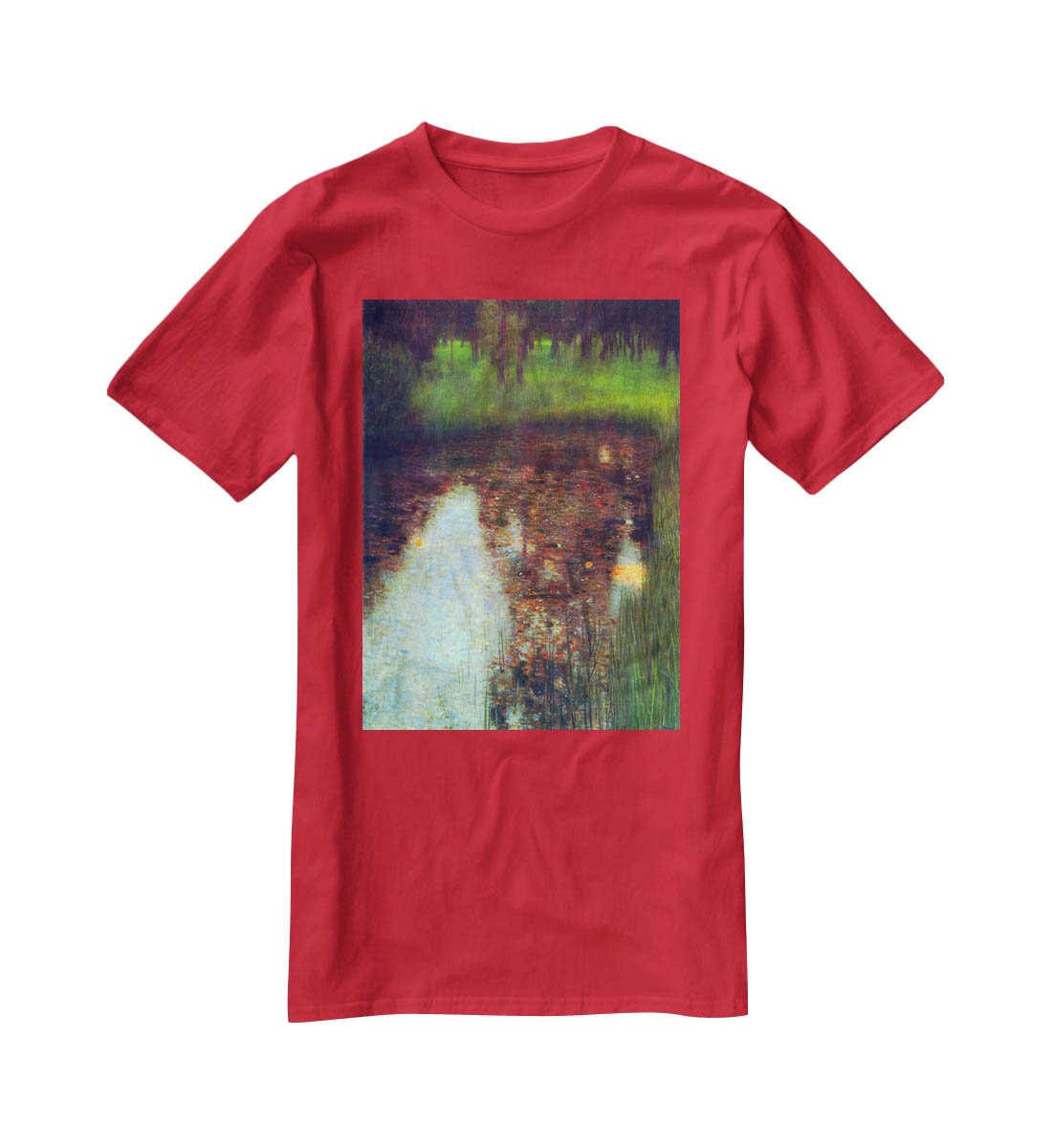 The Marsh by Klimt T-Shirt - Canvas Art Rocks - 4