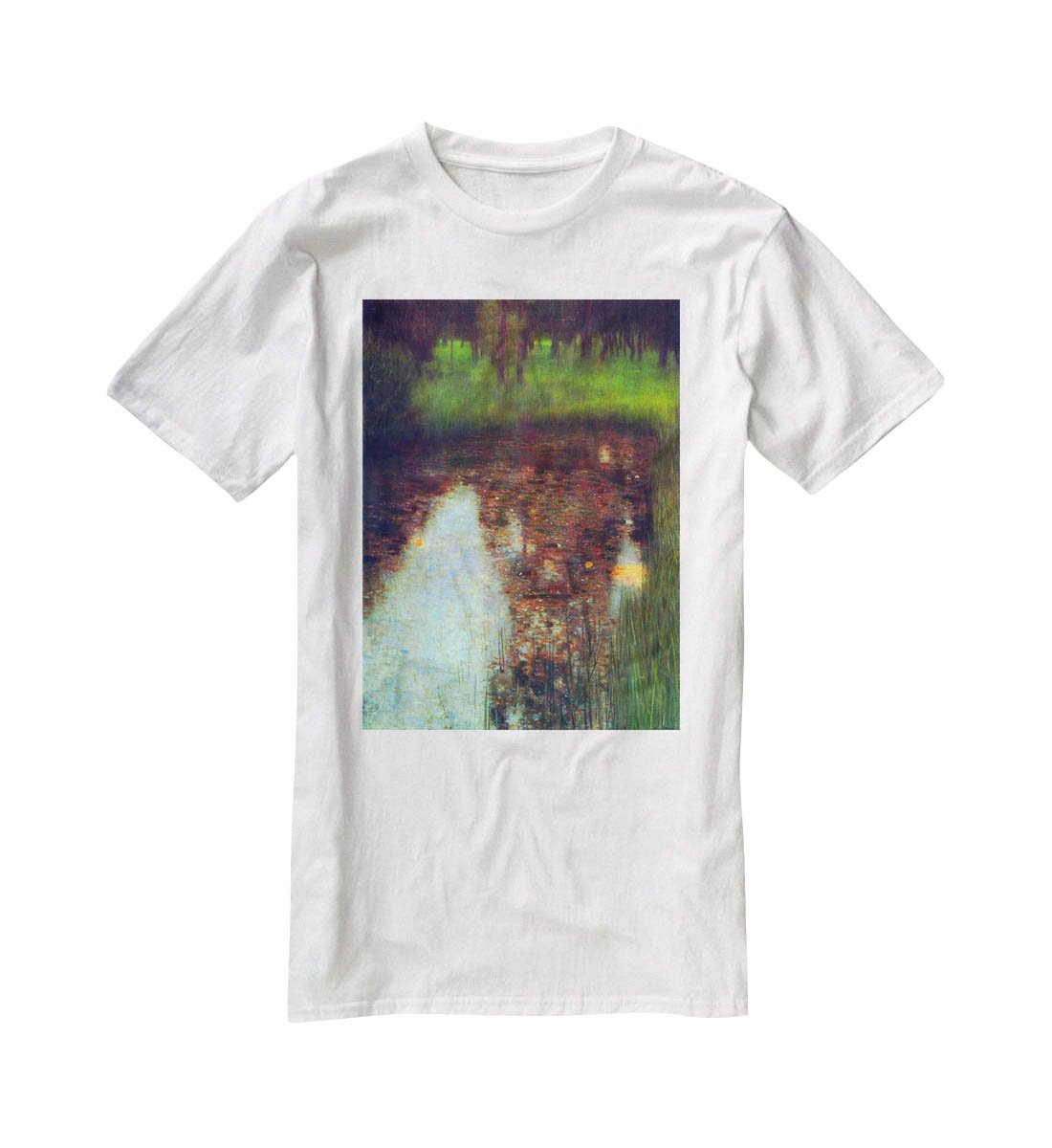 The Marsh by Klimt T-Shirt - Canvas Art Rocks - 5