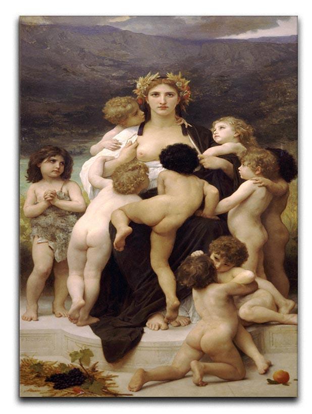 The Motherland By Bouguereau Canvas Print or Poster  - Canvas Art Rocks - 1