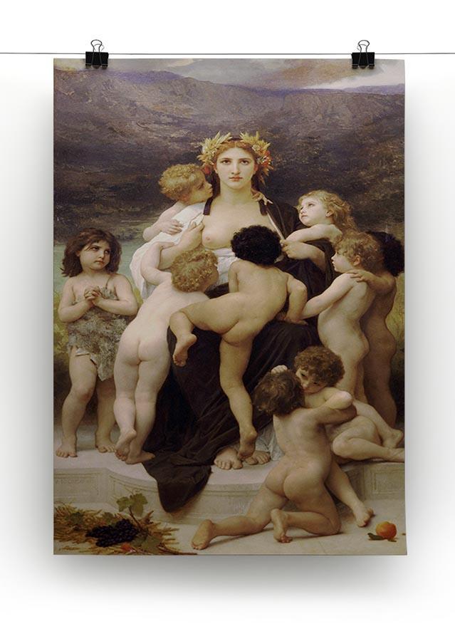 The Motherland By Bouguereau Canvas Print or Poster - Canvas Art Rocks - 2