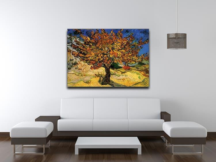 The Mulberry Tree by Van Gogh Canvas Print & Poster - Canvas Art Rocks - 4