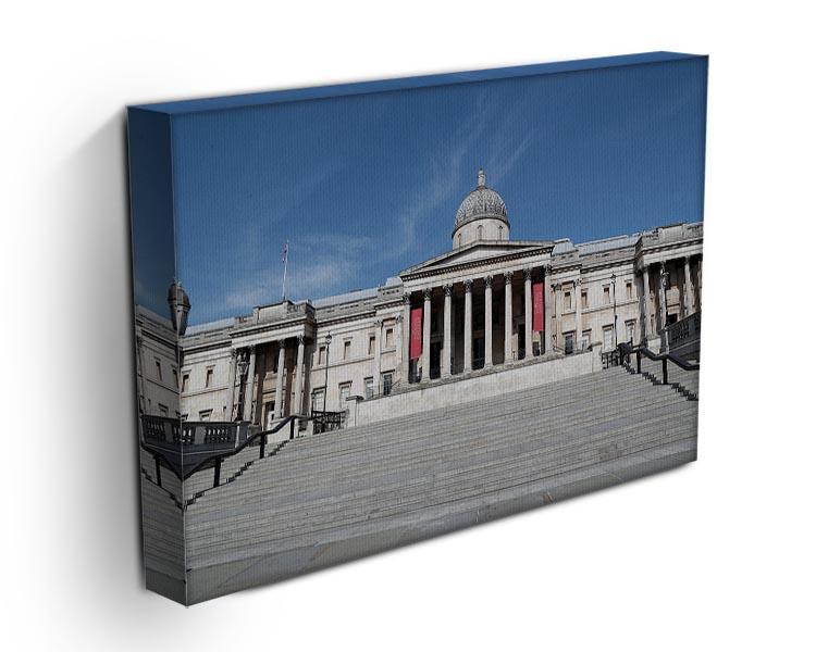 The National Gallery London under Lockdown 2020 Canvas Print or Poster