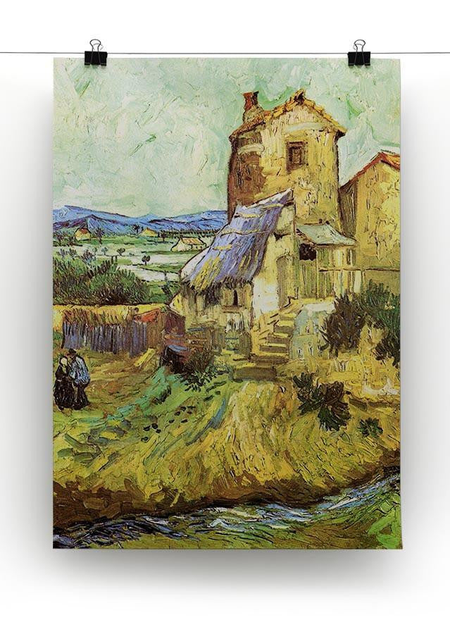 The Old Mill by Van Gogh Canvas Print & Poster - Canvas Art Rocks - 2