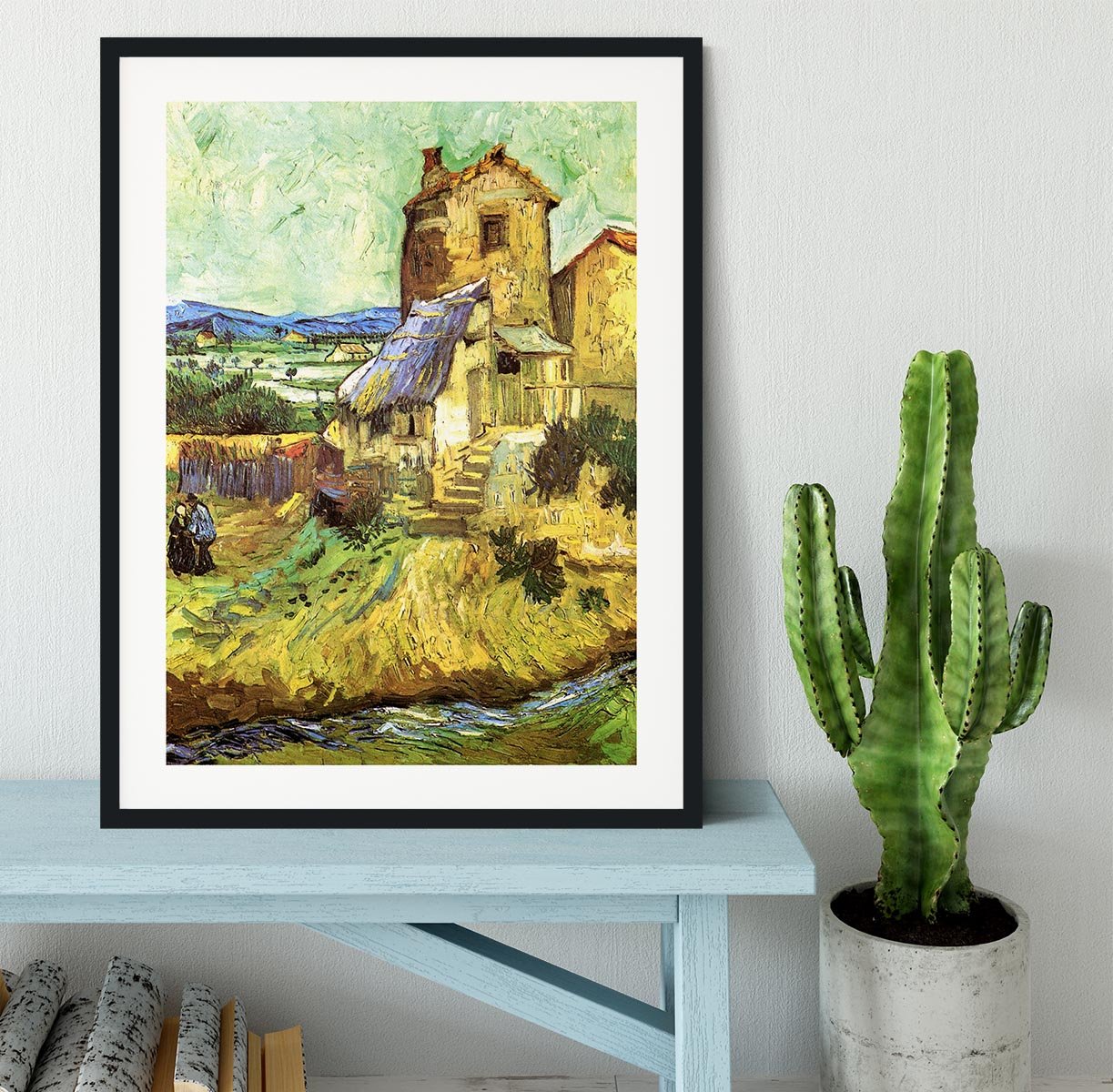 The Old Mill by Van Gogh Framed Print - Canvas Art Rocks - 1