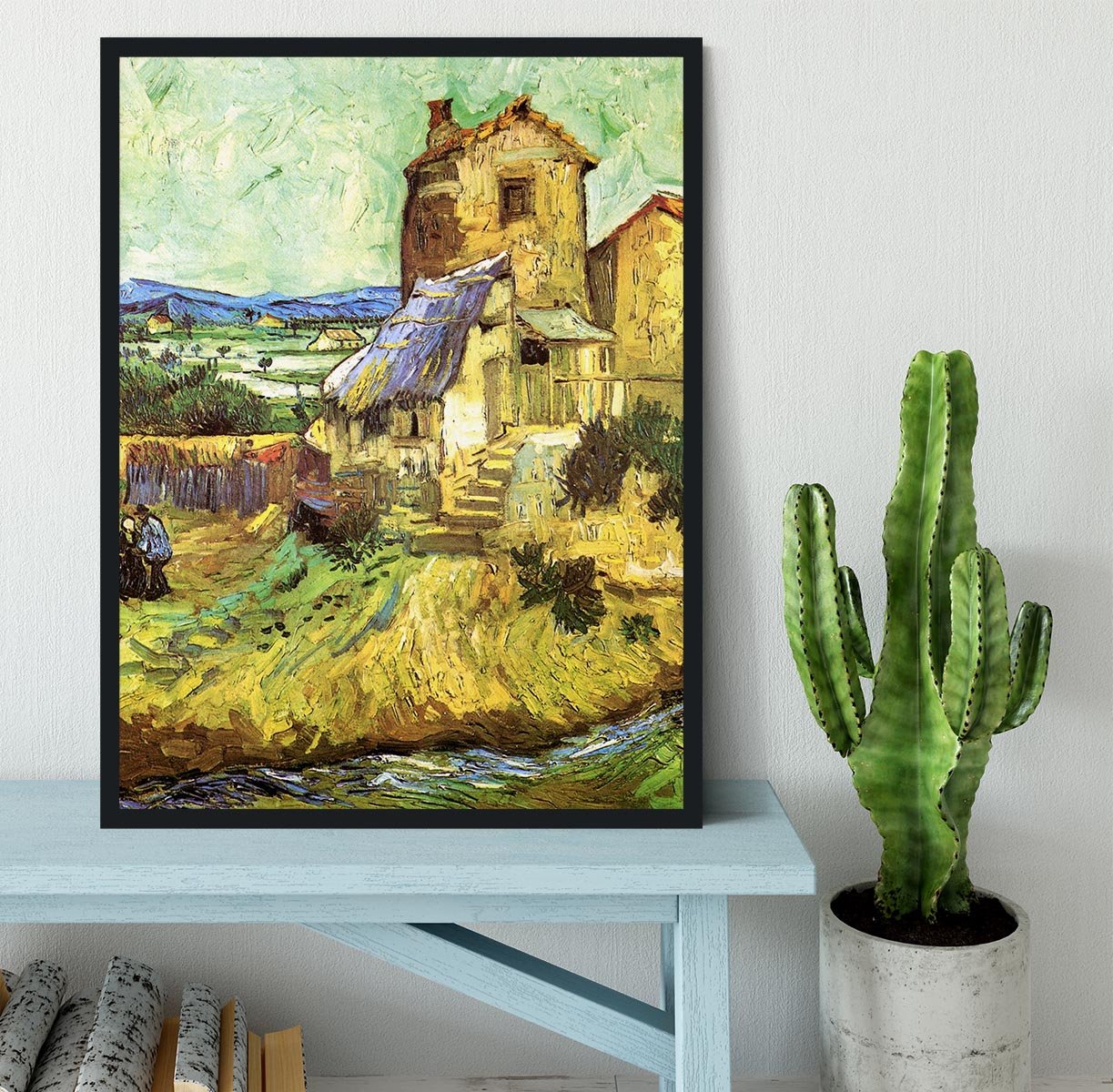 The Old Mill by Van Gogh Framed Print - Canvas Art Rocks - 2