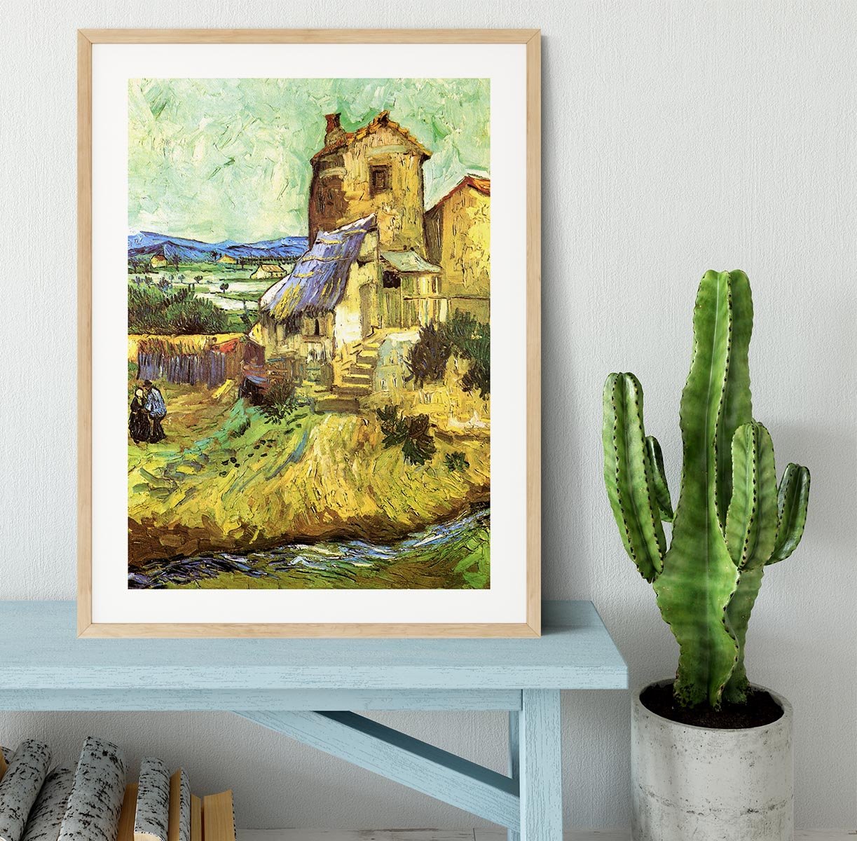 The Old Mill by Van Gogh Framed Print - Canvas Art Rocks - 3