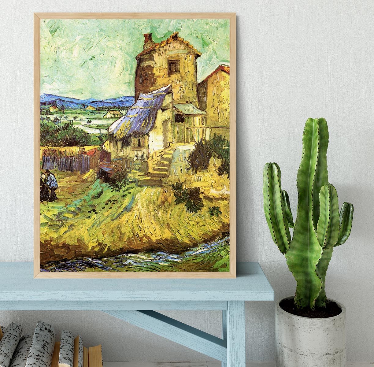 The Old Mill by Van Gogh Framed Print - Canvas Art Rocks - 4