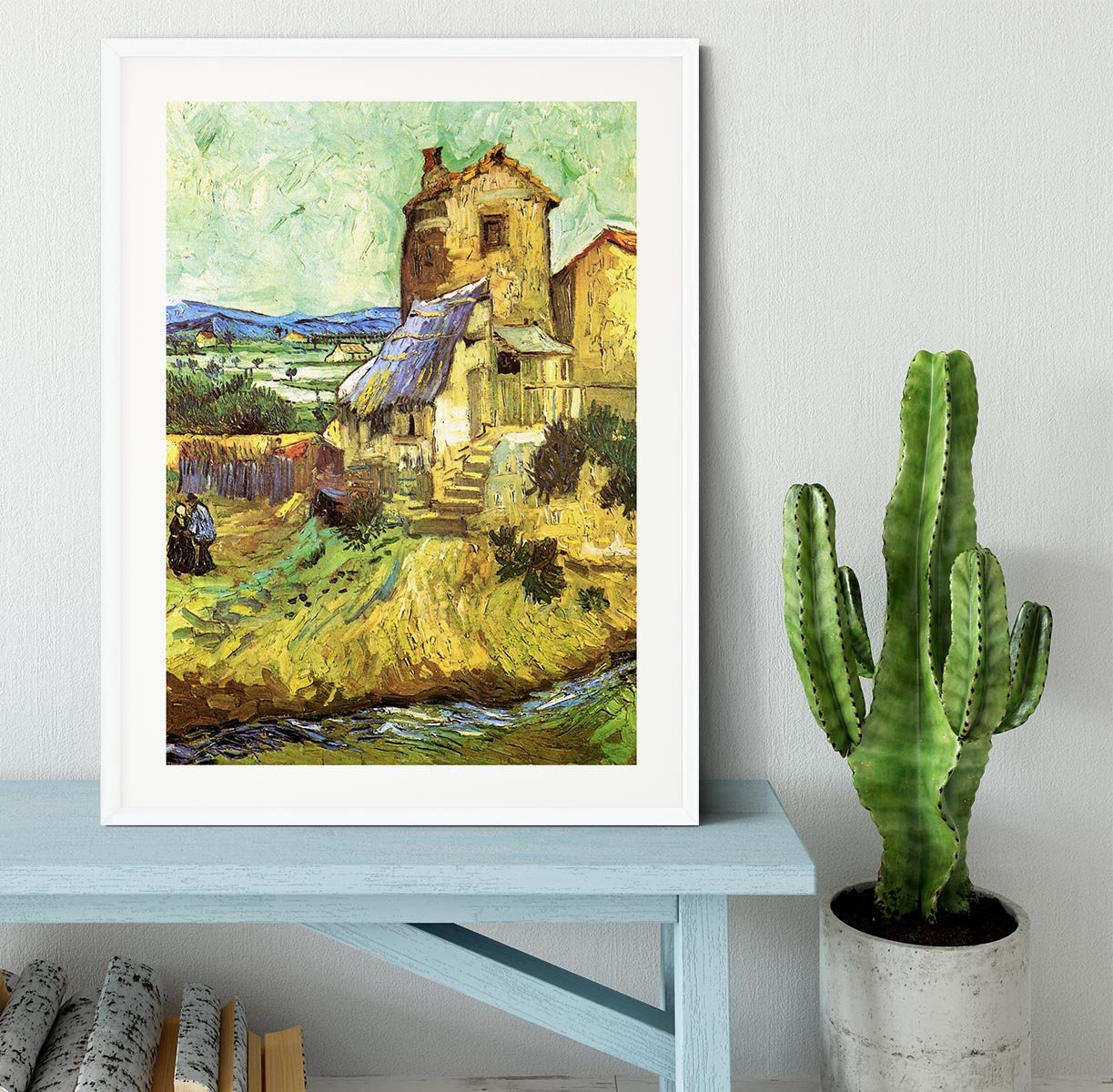 The Old Mill by Van Gogh Framed Print - Canvas Art Rocks - 5