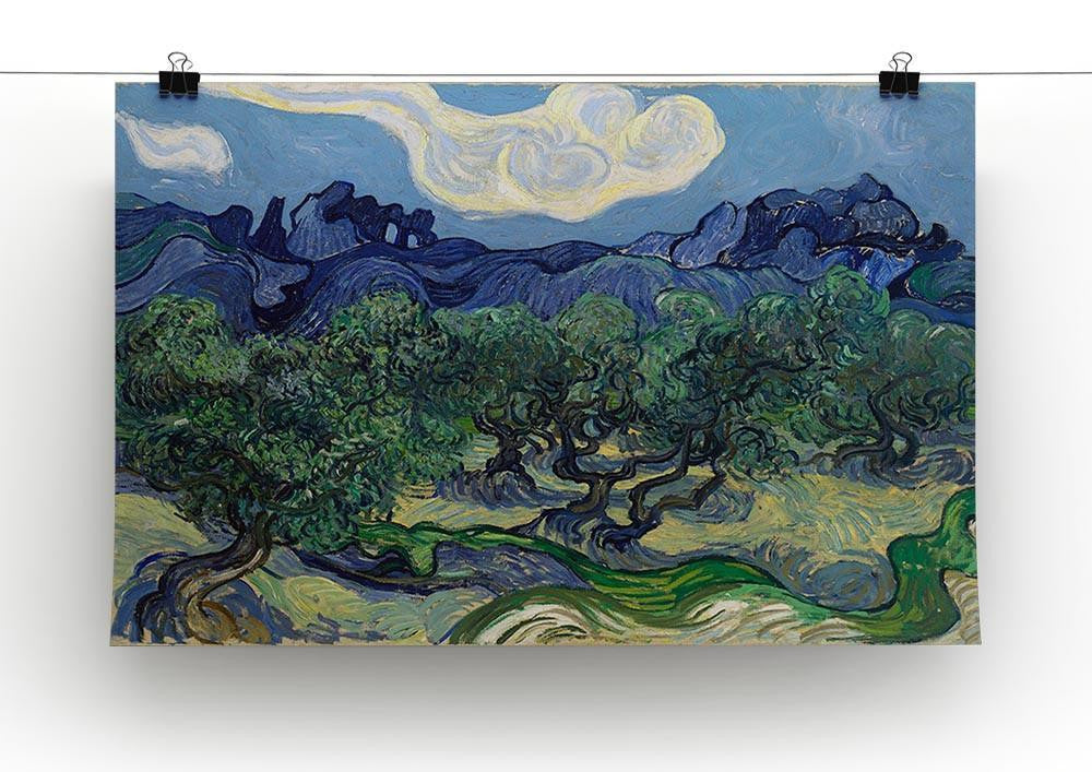 The Olive trees Canvas Print & Poster - Canvas Art Rocks - 2