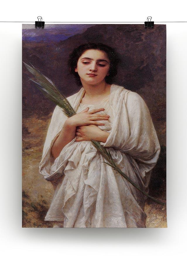 The Palm Leaf By Bouguereau Canvas Print or Poster - Canvas Art Rocks - 2