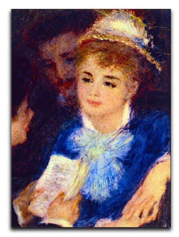 The Perusal of the Part by Renoir Canvas Print or Poster  - Canvas Art Rocks - 1