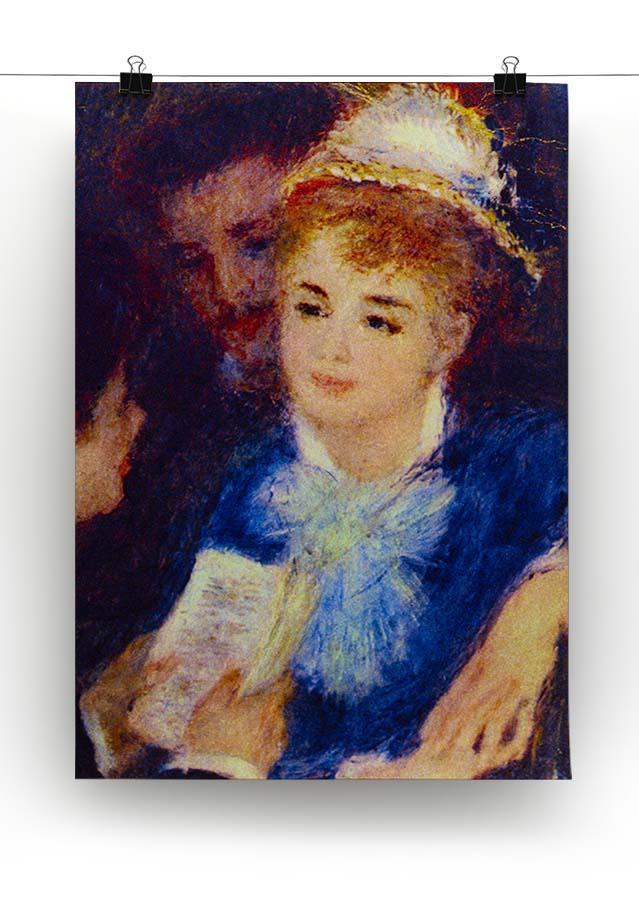 The Perusal of the Part by Renoir Canvas Print or Poster - Canvas Art Rocks - 2