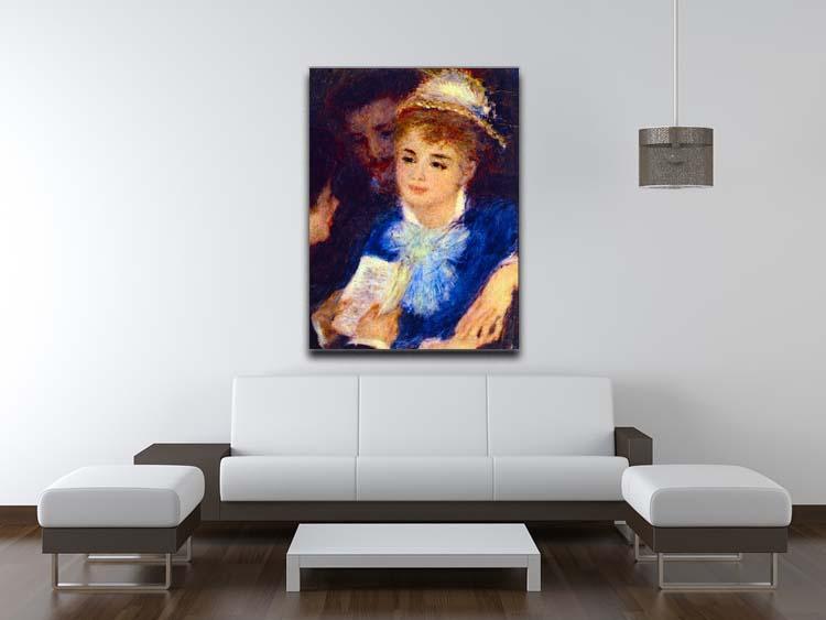 The Perusal of the Part by Renoir Canvas Print or Poster - Canvas Art Rocks - 4