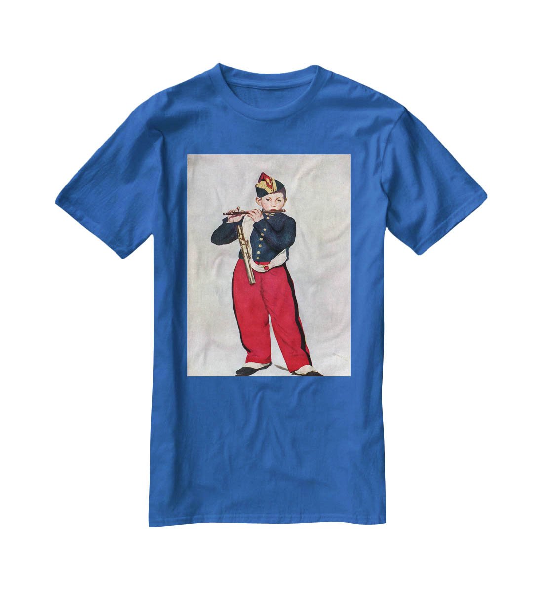 The Piper by Manet T-Shirt - Canvas Art Rocks - 2