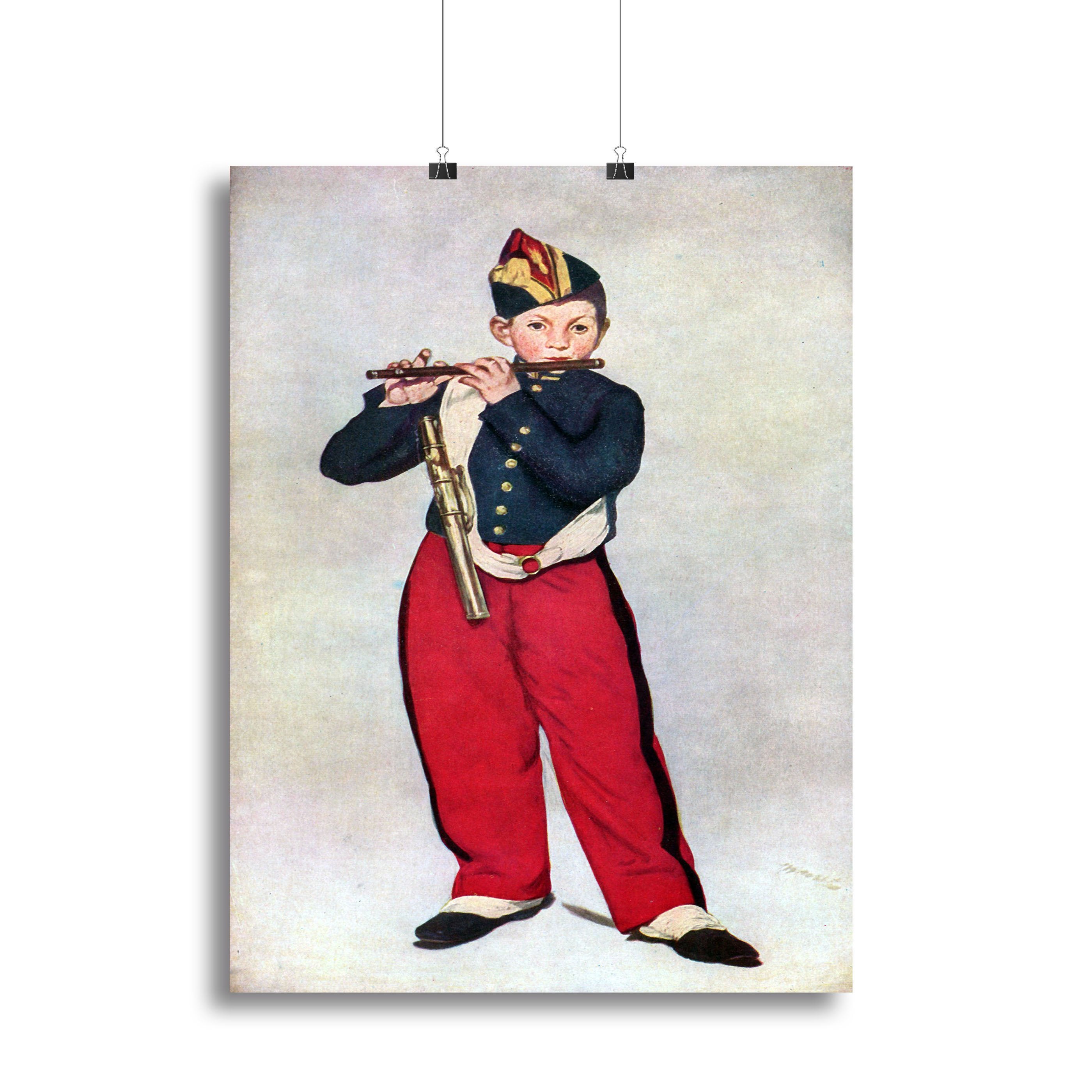 The Piper by Manet Canvas Print or Poster