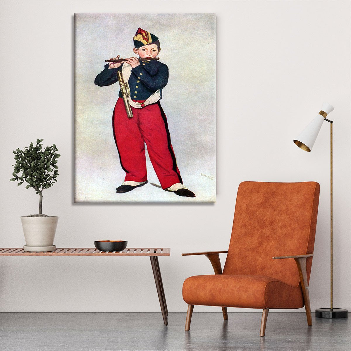 The Piper by Manet Canvas Print or Poster