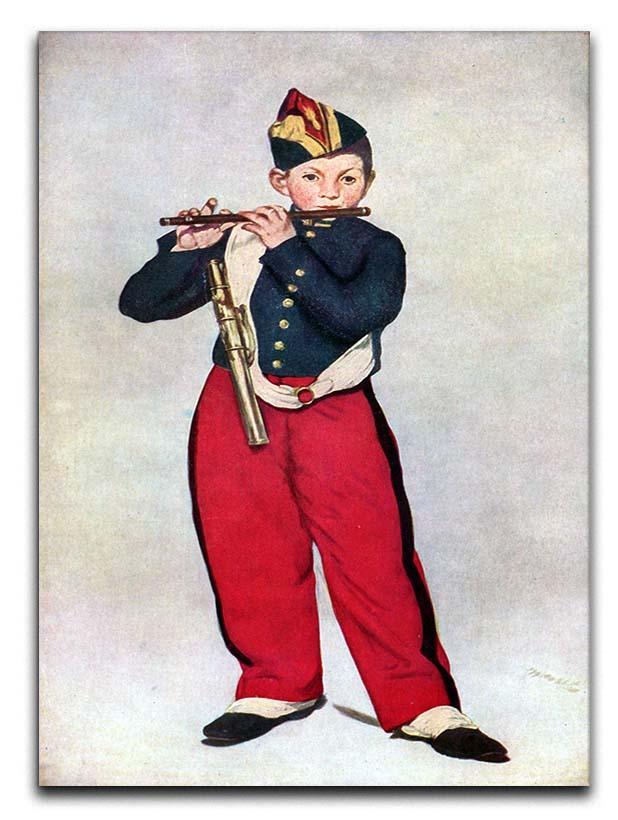 The Piper by Manet Canvas Print or Poster  - Canvas Art Rocks - 1