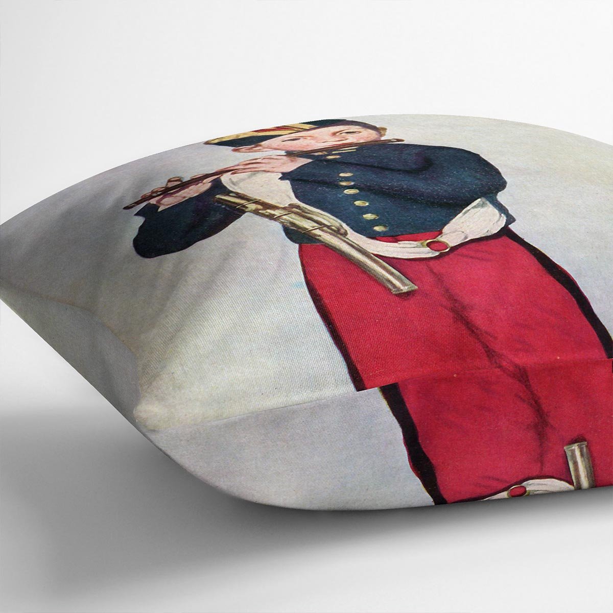 The Piper by Manet Throw Pillow