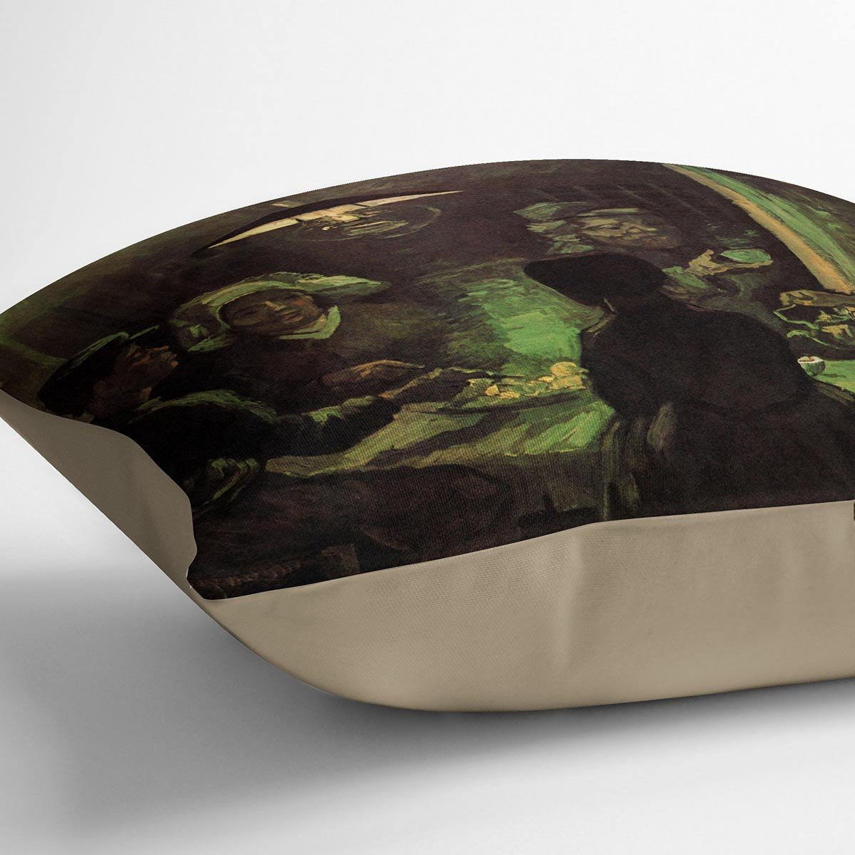 The Potato Eaters by Van Gogh Throw Pillow