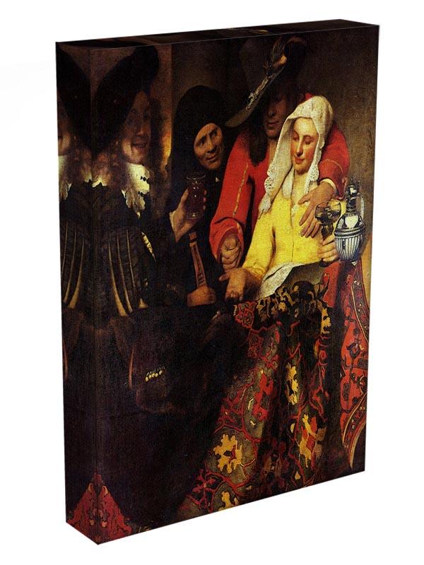 The Procuress by Vermeer Canvas Print or Poster - Canvas Art Rocks - 3