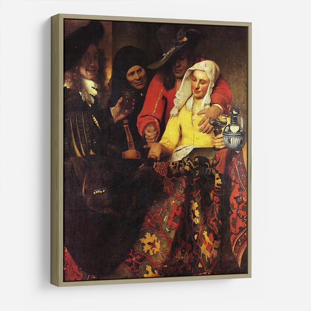 The Procuress by Vermeer HD Metal Print - Canvas Art Rocks - 8
