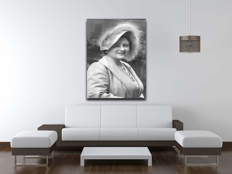 The Queen Mother at Lord Roberts Memorial Workshops in Dundee Canvas Print or Poster - Canvas Art Rocks - 4
