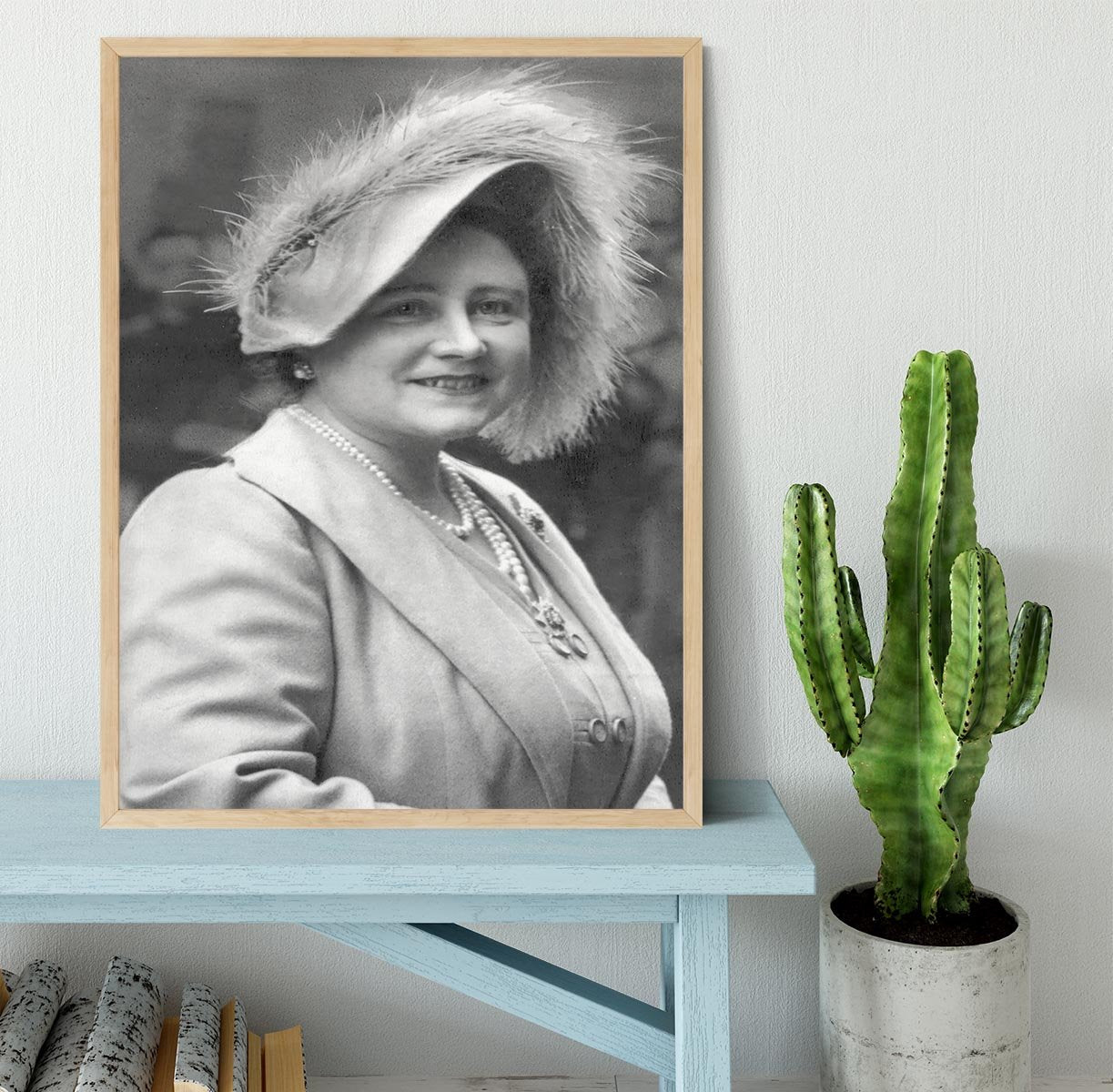 The Queen Mother at Lord Roberts Memorial Workshops in Dundee Framed Print - Canvas Art Rocks - 4