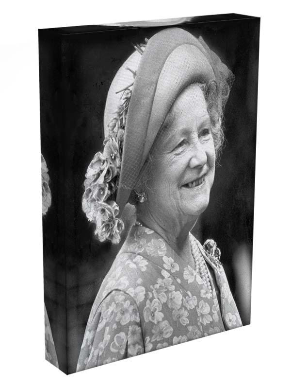 The Queen Mother at the Epsom Derby Canvas Print or Poster - Canvas Art Rocks - 3