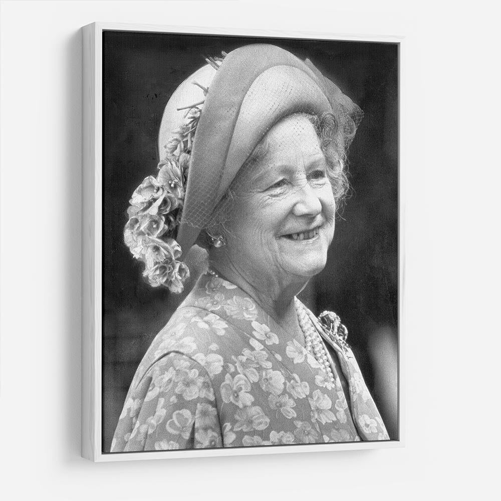 The Queen Mother at the Epsom Derby HD Metal Print