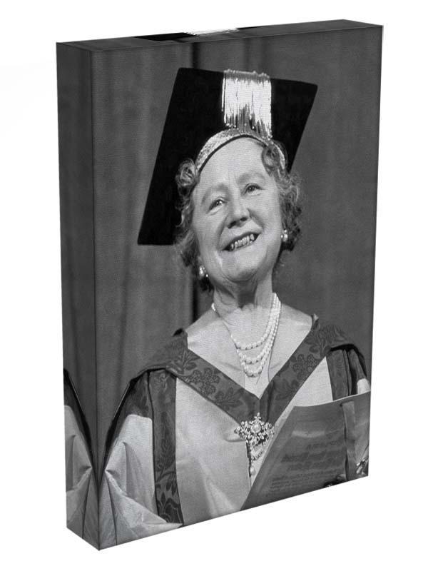 The Queen Mother with her honorary music degree Canvas Print or Poster - Canvas Art Rocks - 3