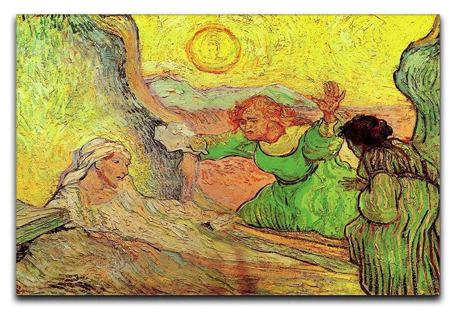 The Raising of Lazarus after Rembrandt by Van Gogh Canvas Print & Poster  - Canvas Art Rocks - 1