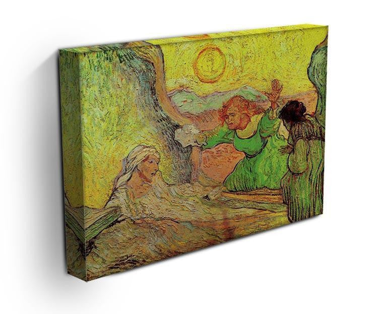 The Raising of Lazarus after Rembrandt by Van Gogh Canvas Print & Poster - Canvas Art Rocks - 3