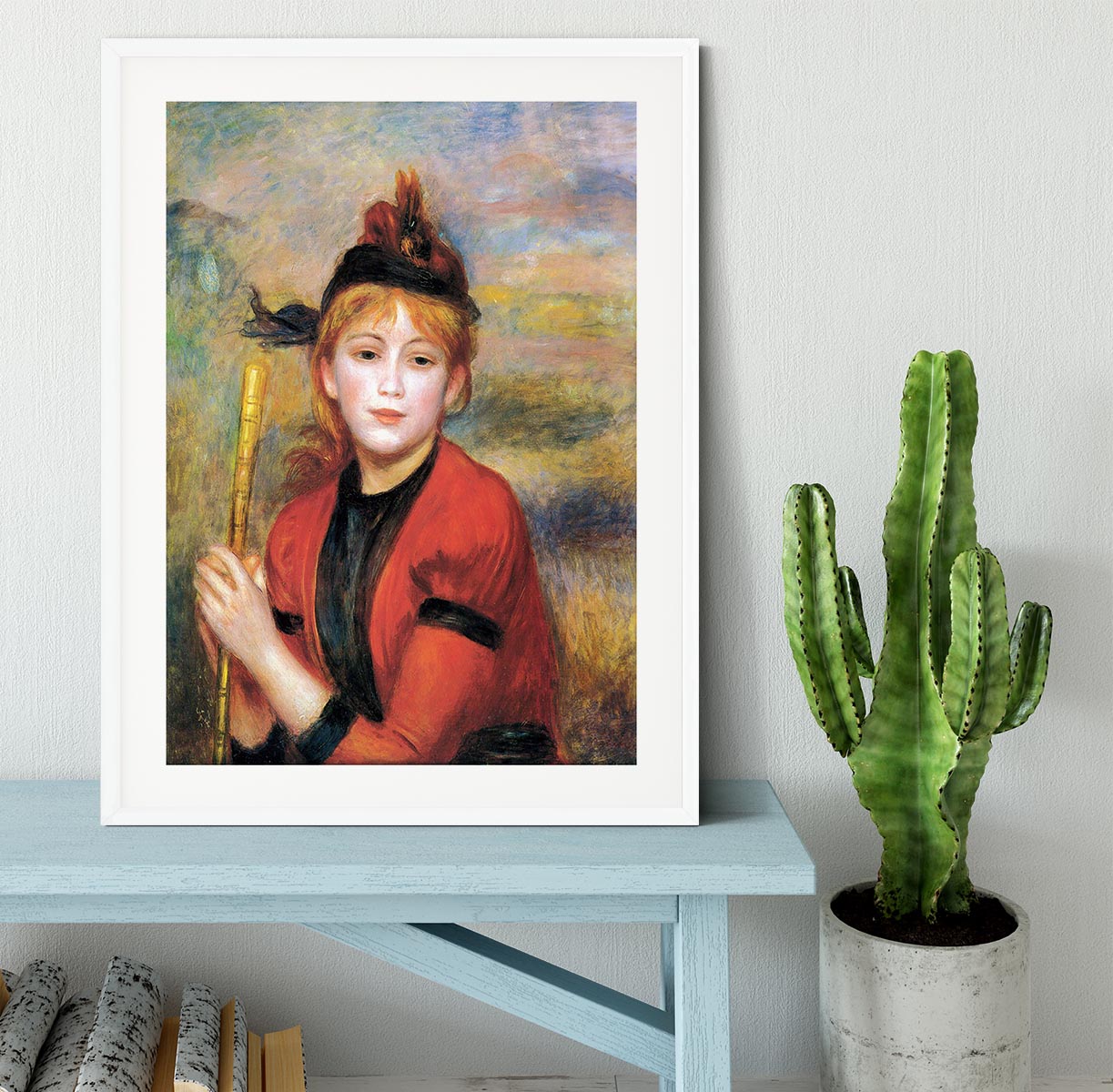 The Rambler by Renoir Framed Print - Canvas Art Rocks - 5