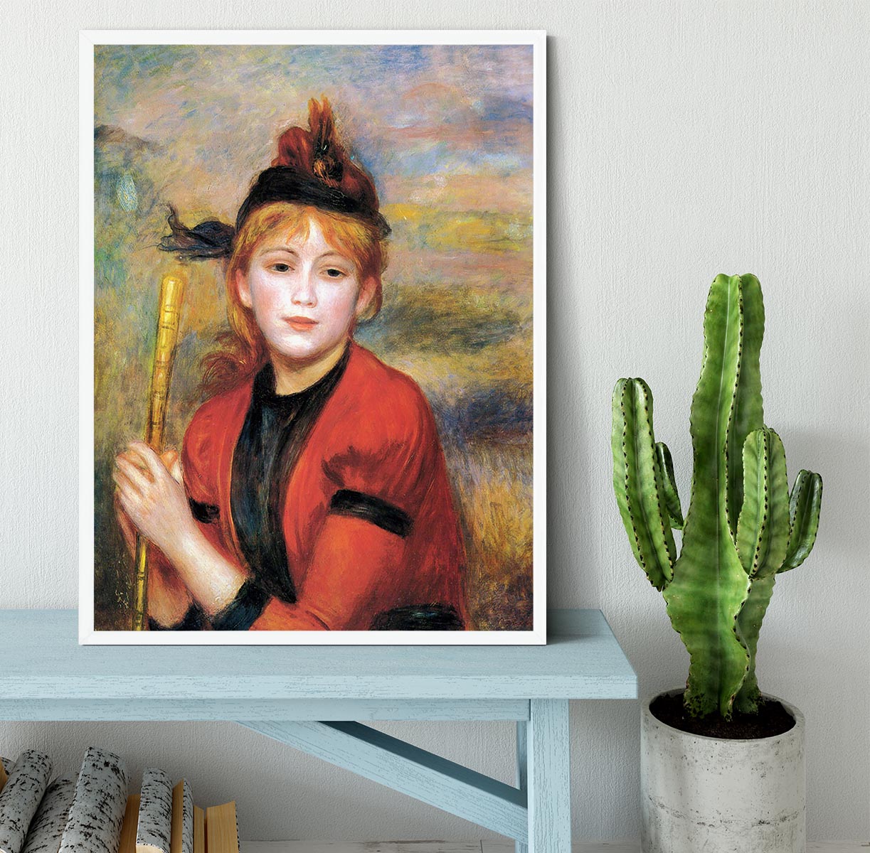 The Rambler by Renoir Framed Print - Canvas Art Rocks -6