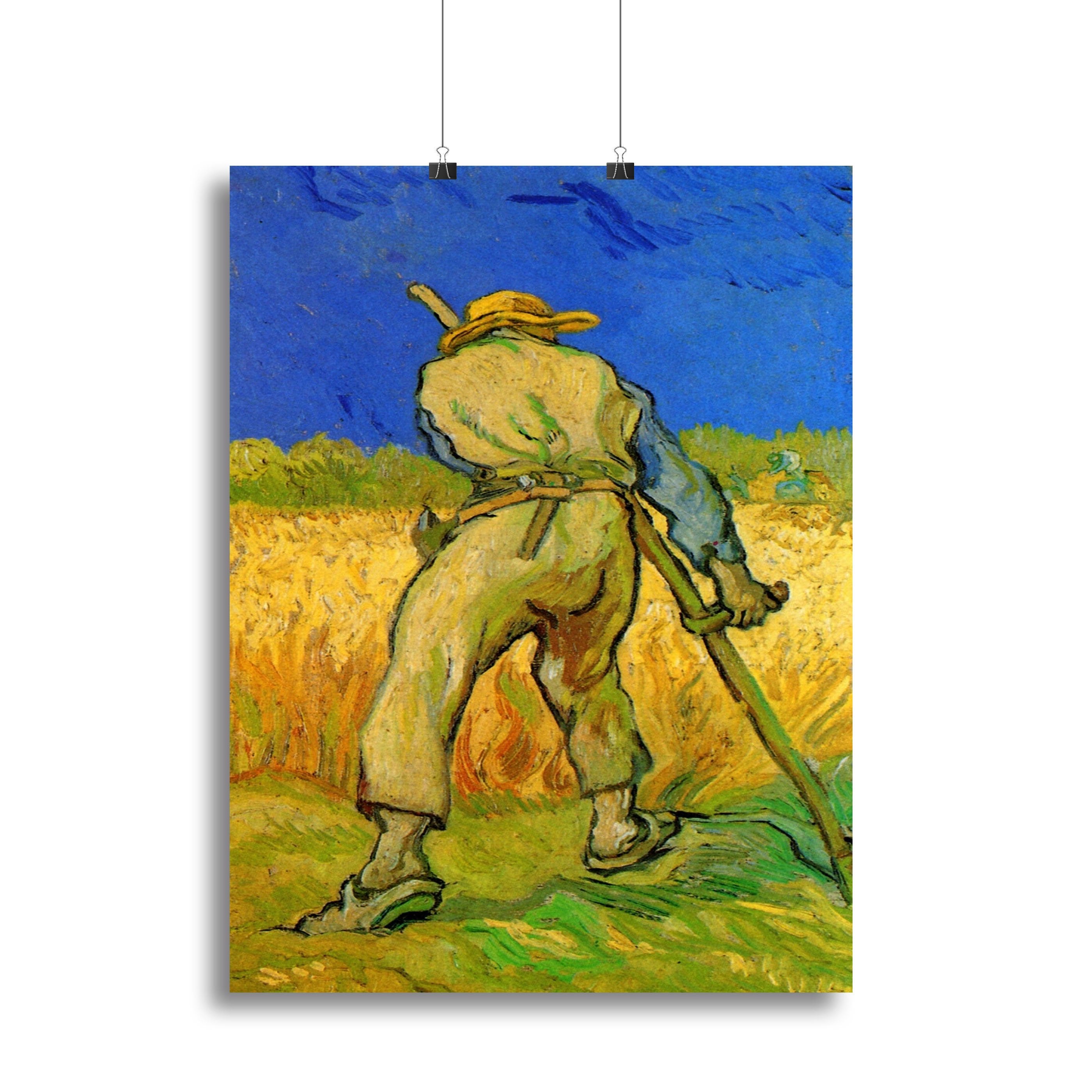 The Reaper by Van Gogh Canvas Print or Poster