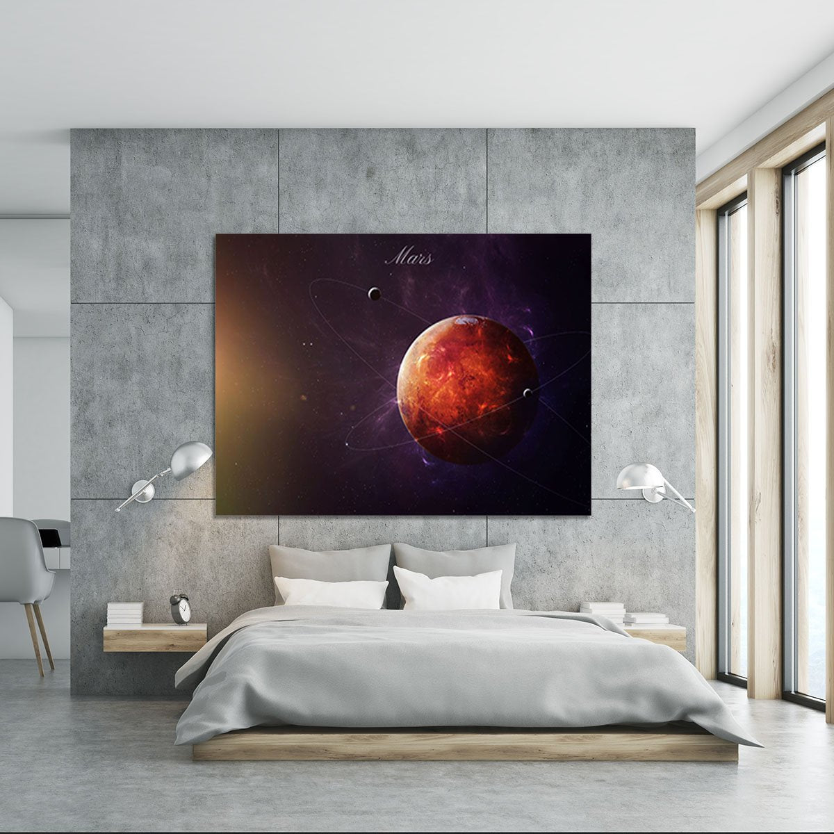 The Red Planet Mars Canvas Print or Poster
