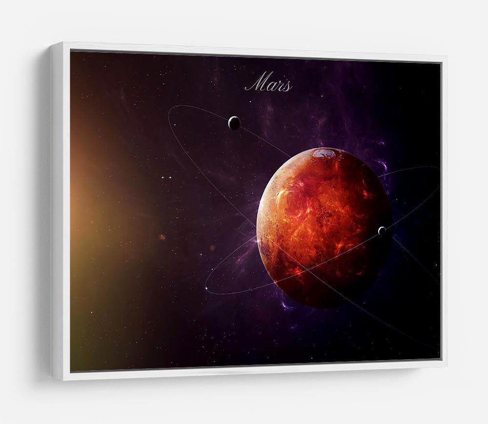 The Red Planet Mars HD Metal Print